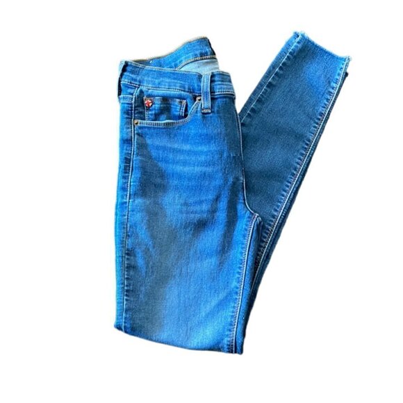 Hudson Natalie Mid Rise Ankle Super Skinny Jeans 26 - Picture 3 of 7